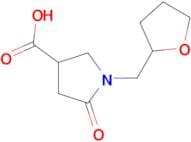 5-Oxo-1-(tetrahydro-furan-2-ylmethyl)-pyrrolidine-3-carboxylic acid