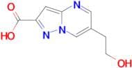 6-(2-Hydroxy-ethyl)-pyrazolo[1,5-a]pyrimidine-2-carboxylic acid