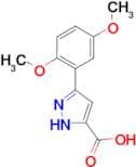 3-(2,5-Dimethoxyphenyl)-1H-pyrazole-5-carboxylic acid