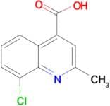 8-Chloro-2-methyl-quinoline-4-carboxylic acid