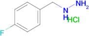 (4-Fluorobenzyl)hydrazine hydrochloride