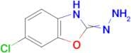 6-Chloro-2-hydrazino-1,3-benzoxazole