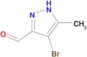 4-Bromo-3-methyl-1H-pyrazol-5-carbaldehyde
