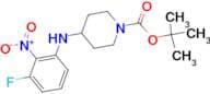 Tert-Butyl 4-(3-fluoro-2-nitrophenylamino)piperidine-1-carboxylate