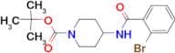 Tert-Butyl 4-(2-bromobenzamido)piperidine-1-carboxylate