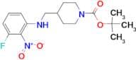 Tert-Butyl 4-[(3-fluoro-2-nitrophenylamino)methyl]piperidine-1-carboxylate