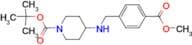 Tert-Butyl 4-[4-(methoxycarbonyl)benzylamino]piperidine-1-carboxylate