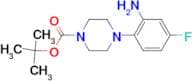 Tert-Butyl 4-(2-amino-4-fluorophenyl)piperazine-1-carboxylate