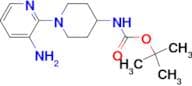 Tert-Butyl 1-(3-aminopyridin-2-yl)piperidin-4-ylcarbamate