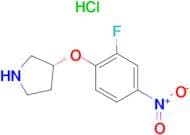 (R)-3-(2-Fluoro-4-nitrophenoxy)pyrrolidine hydrochloride