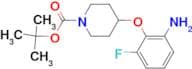 Tert-Butyl 4-(2-amino-6-fluorophenoxy)piperidine-1-carboxylate