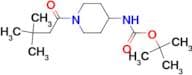 Tert-Butyl 1-(3,3-dimethylbutanoyl)piperidin-4-ylcarbamate