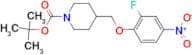 Tert-Butyl 4-[(2-fluoro-4-nitrophenoxy)methyl]piperidine-1-carboxylate