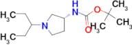 (R)-tert-Butyl 1-(pentan-3-yl)pyrrolidin-3-ylcarbamate