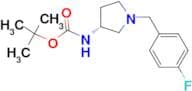 (R)-tert-Butyl 1-(4-fluorobenzyl)pyrrolidin-3-ylcarbamate