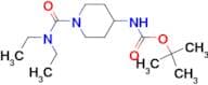 Tert-Butyl 1-(diethylcarbamoyl)piperidin-4-ylcarbamate
