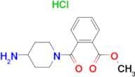 Methyl 2-(4-aminopiperidine-1-carbonyl)benzoate hydrochloride