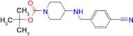 Tert-Butyl 4-(4-cyanobenzylamino)piperidine-1-carboxylate