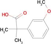 2-(3-Methoxyphenyl)-2-methylpropanoic acid