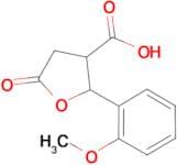 2-(2-Methoxyphenyl)-5-oxotetrahydrofuran-3-carboxylic acid