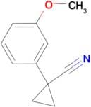 1-(3-Methoxyphenyl)cyclopropanecarbonitrile