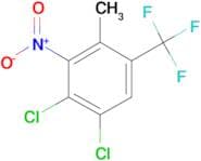 1,2-Dichloro-4-methyl-3-nitro-5-(trifluoromethyl)benzene