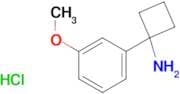 1-(3-Methoxyphenyl)cyclobutan-1-amine hydrochloride