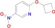 5-Nitro-2-(oxetan-3yloxy)pyridine