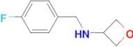 N-(4-Fluorobenzyl)oxetan-3-amine