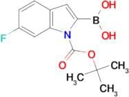 1-Boc-6-Fluoro-1H-indole-2-boronic acid