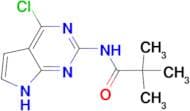 N-(4-Chloro-7H-pyrrolo[2,3-d]pyrimidin-2-yl)-2,2-dimethylpropionamide