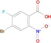 4-Bromo-5-fluoro-2-nitrobenzoic acid