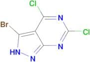 3-Bromo-4,6-dichloro-1H-pyrazolo[3,4-d]pyrimidine