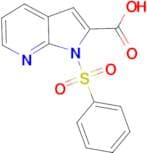 1-Benzenesulfonyl-1H-pyrrolo[2,3-b]pyridine-2-carboxylic acid