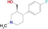 (3S,4R)-4-(4-Fluorophenyl)-3-hydroxymethyl-1-methylpiperidine