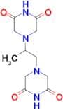 4,4'-(Propane-1,2-diyl)bis(piperazine-2,6-dione)