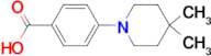 4-(4,4-Dimethylpiperidin-1-yl)benzoic acid