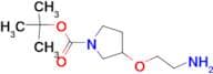 3-(2-Amino-ethoxy)-pyrrolidine-1-carboxylic acid tert-butyl ester