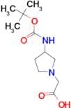 (3-tert-Butoxycarbonylamino-pyrrolidin-1-yl)-acetic acid