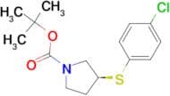 (S)-3-(4-Chloro-phenylsulfanyl)-pyrrolidine-1-carboxylic acid tert-butyl ester
