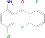 (2-Amino-5-chlorophenyl)(2,6-difluorophenyl)methanone