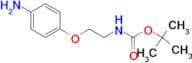 Tert-Butyl 2-(4-aminophenoxy)ethylcarbamate