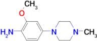 2-Methoxy-4-(4-methylpiperazin-1-yl)aniline