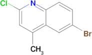 6-Bromo-2-chloro-4-methylquinoline