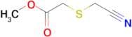 Methyl 2-[(Cyanomethyl)thio]acetate