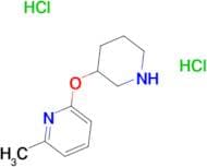 2-Methyl-6-(piperidin-3-yloxy)pyridine dihydrochloride