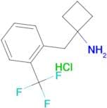 1-[2-(Trifluoromethyl)benzyl]cyclobutanamine hydrochloride