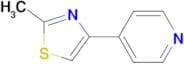 2-Methyl-4-(4-pyridyl)thiazole