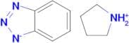 1H-1,2,3-Benzotriazol-1-ide; pyrrolidin-1-ium