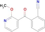 3-(2-Cyanobenzoyl)-2-methoxypyridine
